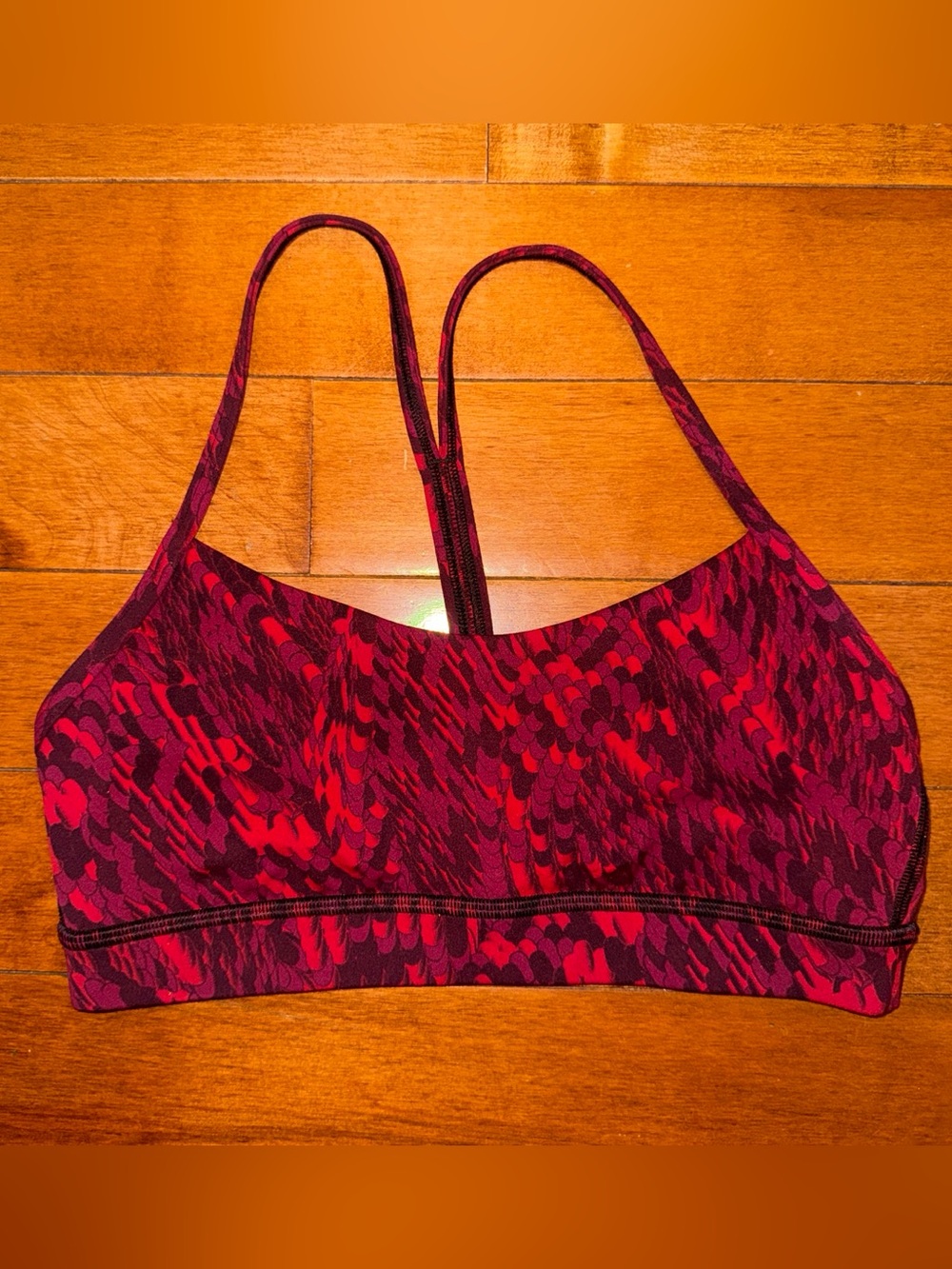 lululemon flow y bra size 6 like new